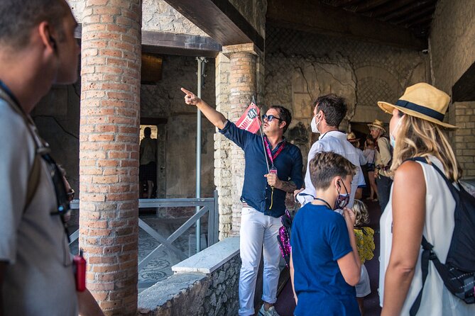 Priority Access Pompeii & Mt. Vesuvius Full day from Sorrento - The Forum, Temple of Jupiter, and Basilica
