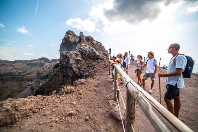 Priority Access Pompeii & Mt. Vesuvius Full day from Sorrento - Markets, baths, and the working city