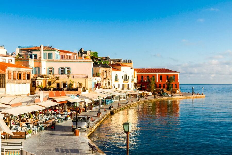 Rethymno: Full or Half-Day Trip to Chania with Audio Guide - The Venetian Port and lighthouse walk