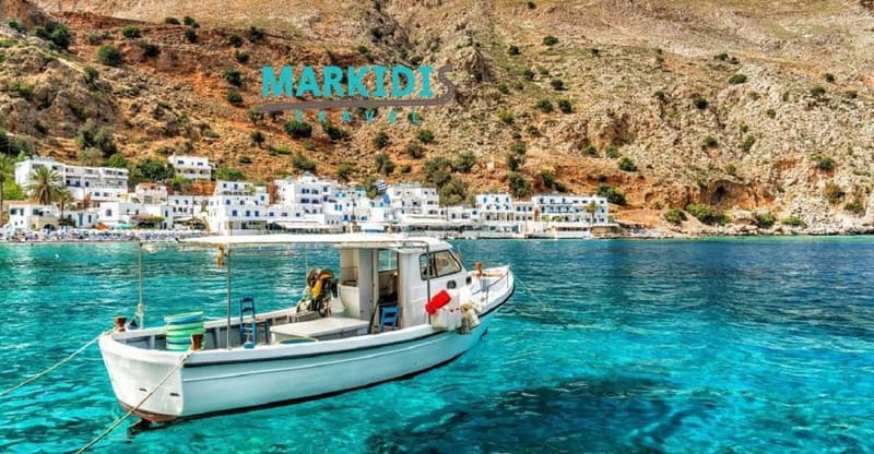 Rethymno: Glyka Nera, Loutro, & Sfakia Day Trip - The Boat Ride from Sfakia to Glyka Nera
