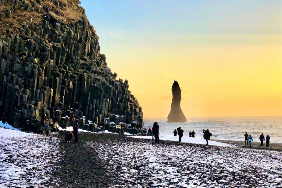 Reykjavík: South Coast Waterfalls, Black Sand & Glacier Tour - Vík gives the day a useful pause