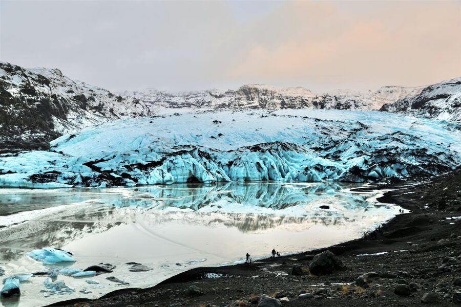 Reykjavík: South Coast Waterfalls, Black Sand & Glacier Tour - Seljalandsfoss saves the most unusual waterfall for last