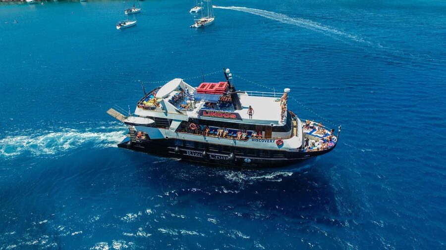 Rhodes: Lindos Cruise with 2 Swim Stops - Why this cruise works so well for a Lindos day trip