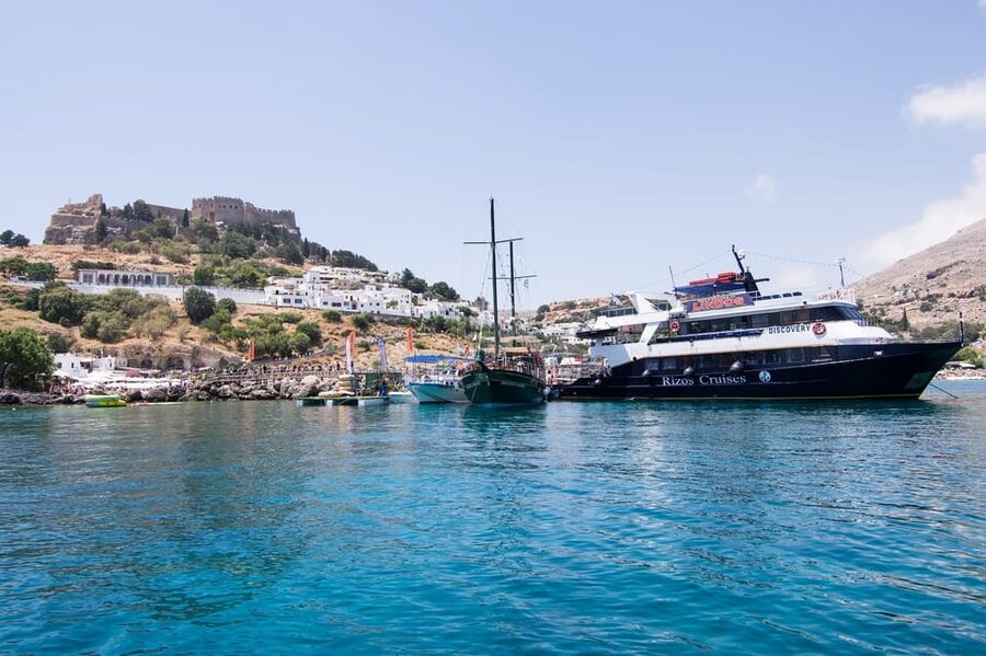 Rhodes: Lindos Cruise with 2 Swim Stops - What the schedule means for different kinds of visitors