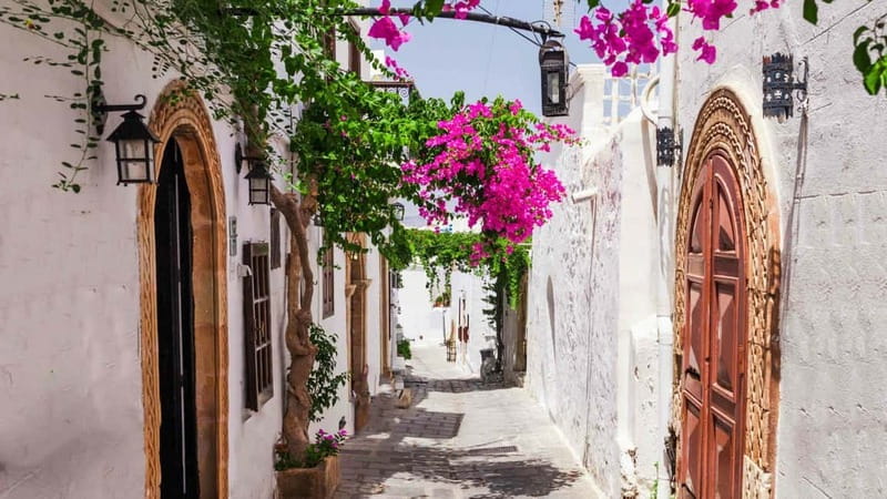 Rhodes: Lindos Village Day Trip - The drive from Kalithea, Faliraki, Afandou, or Kolymbia