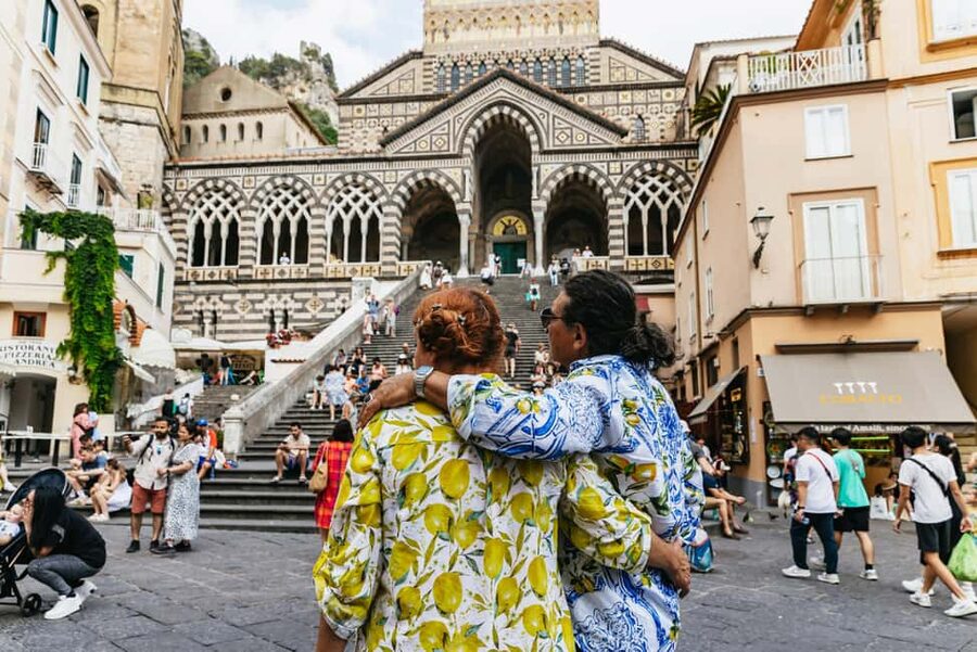 Rome: Amalfi Coast & Positano Day Trip with Coastal Cruise - Seeing Positano from the sea