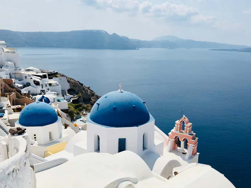 Santorini Guided Day Trip From Crete with Ferry Tickets - Fira, more room to wander