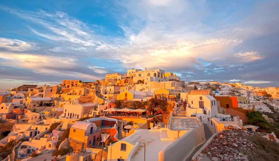 Santorini: Guided Island Day Trip with Beach Visit - Fira, Santorini’s cliff-top capital