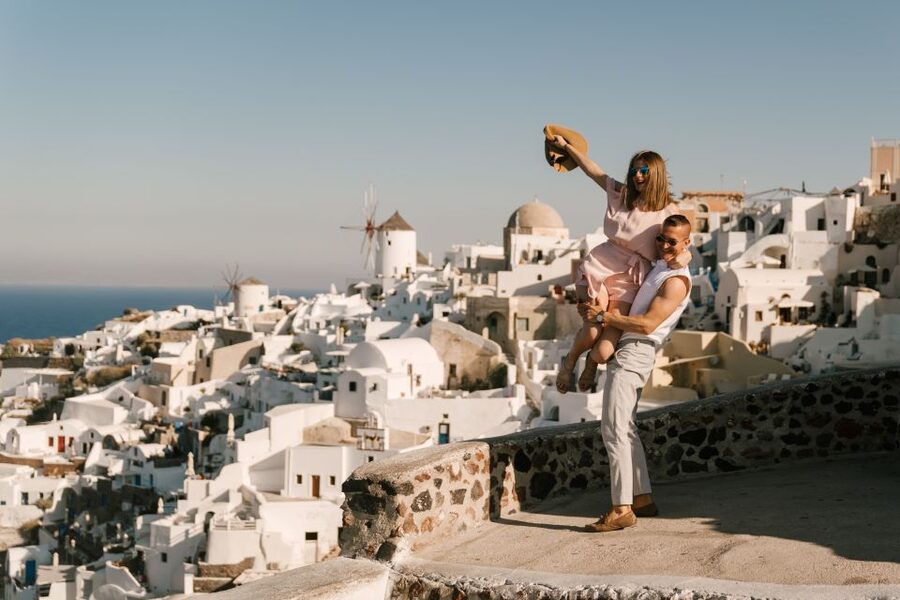 Santorini: Island Highlights Guided Day Trip with Oia Sunset - Red Beach and Akrotiri Bay: choose your afternoon break