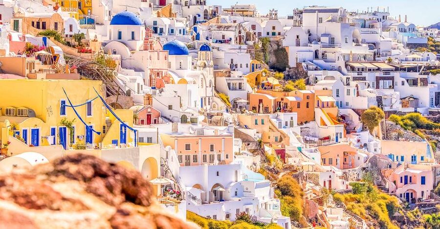 Santorini: Top Sights Day Trip, Wine Tasting, & Oia Sunset - Pyrgos, where Santorini slows down