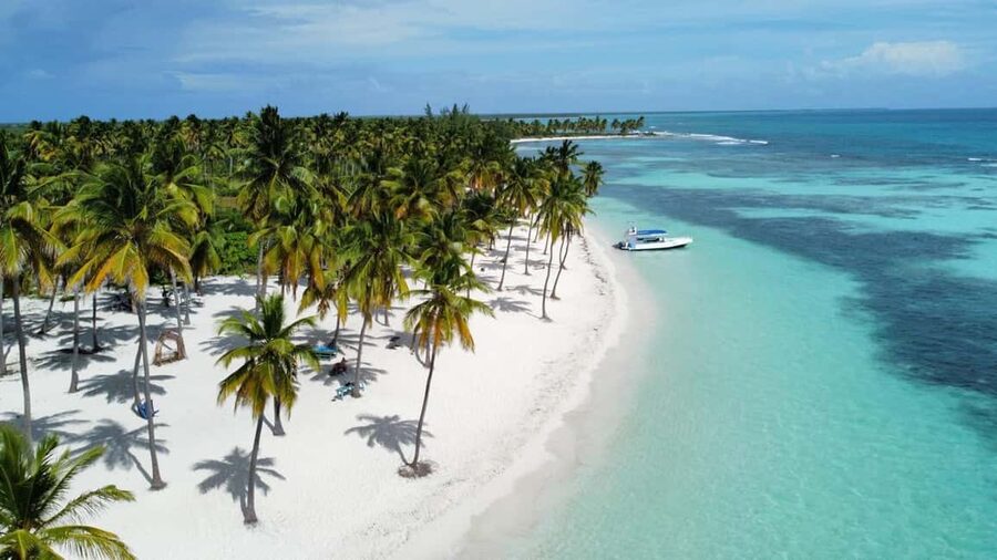 Saona Island: Small Group Virgin Beaches Cruise Day Trip - From Bayahibe to Saona by 45-foot boat