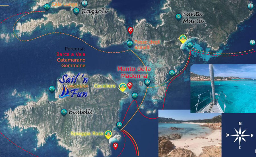 Sardinia: La Maddalena/Palau Catamaran Day Trip with Lunch - Time to swim, snorkel, and relax