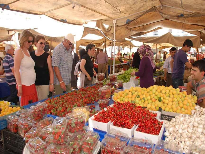 Side: Manavgat Boat, Bazaar, & Waterfall Day Trip with Lunch - Swimming where river and sea meet