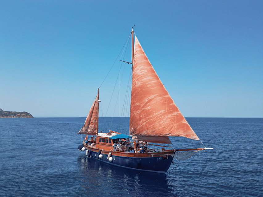 Skiathos: Wooden Sailboat Full- or Half-Day Trip with Meal - Kastani Beach and the Mamma Mia connection