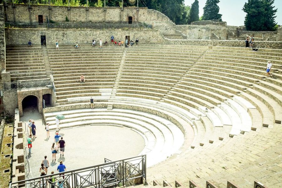 Sorrento & Pompeii Day Trip from Rome Audio Guide Tour - Entering Pompeii with skip-the-line access