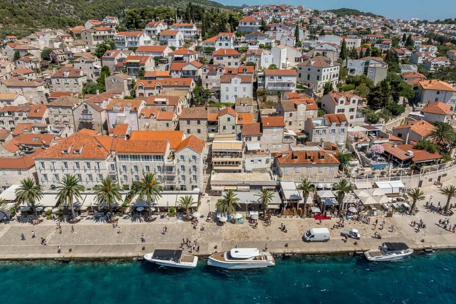 Split or Trogir: Blue Cave, Vis, and Hvar Speedboat Day Trip - The Pakleni Islands and the Carpe Diem stop