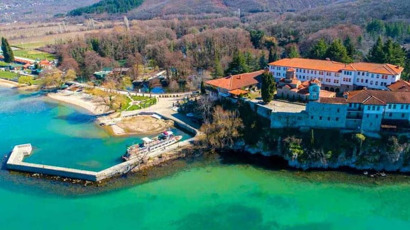 Tirana/Durres : Day Trip to Ohrid , St Naum, North Macedonia - St Naum: monastery, springs, and time beside the water