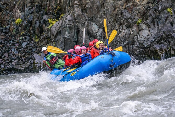 Top-Rated Family Rafting-Warm Drysuits, Volcanic Canyon, Epic Fun - The hot cocoa stop is more than a gimmick