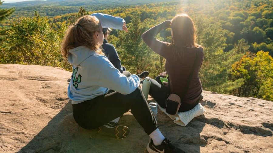 Toronto: Algonquin Park and Ragged Falls Day Trip - Algonquin Visitor Center and the lookout hike