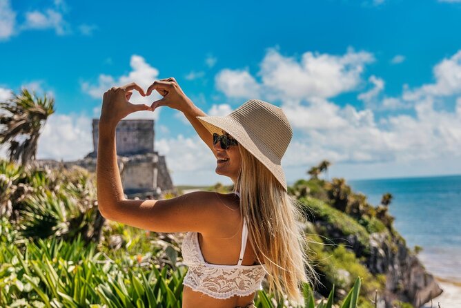 Tulum Day Trip Mayan Ruins and Cenote Swim - Two hours among Tulum’s temples