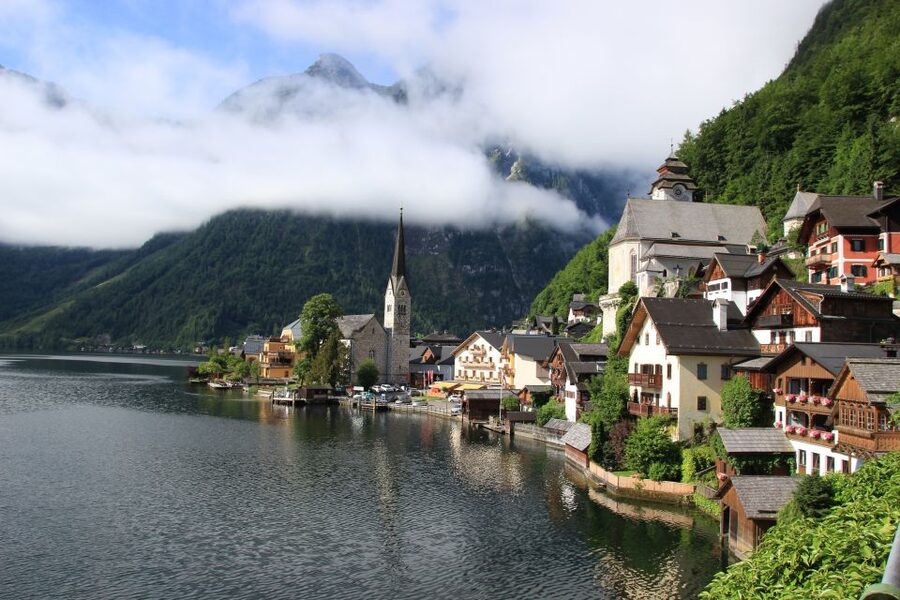 Vienna: Hallstatt & Alpine Peaks Day Trip with Admont Abbey - Admont Abbey and the library worth the drive