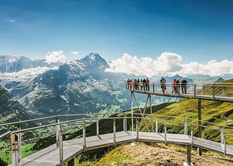 Zurich: Grindelwald, Interlaken & Lauterbrunnen Day Trip - Grindelwald and the Eiger view